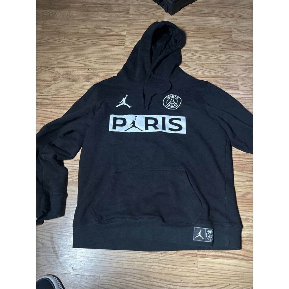 Vintage Nike Air Jordan x PSG Paris Saint Germain Hoodie- Mens Medium